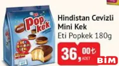 ETİ POPKEK HİNDİSTAN CEVİZLİ MİNİ KEK 180 G